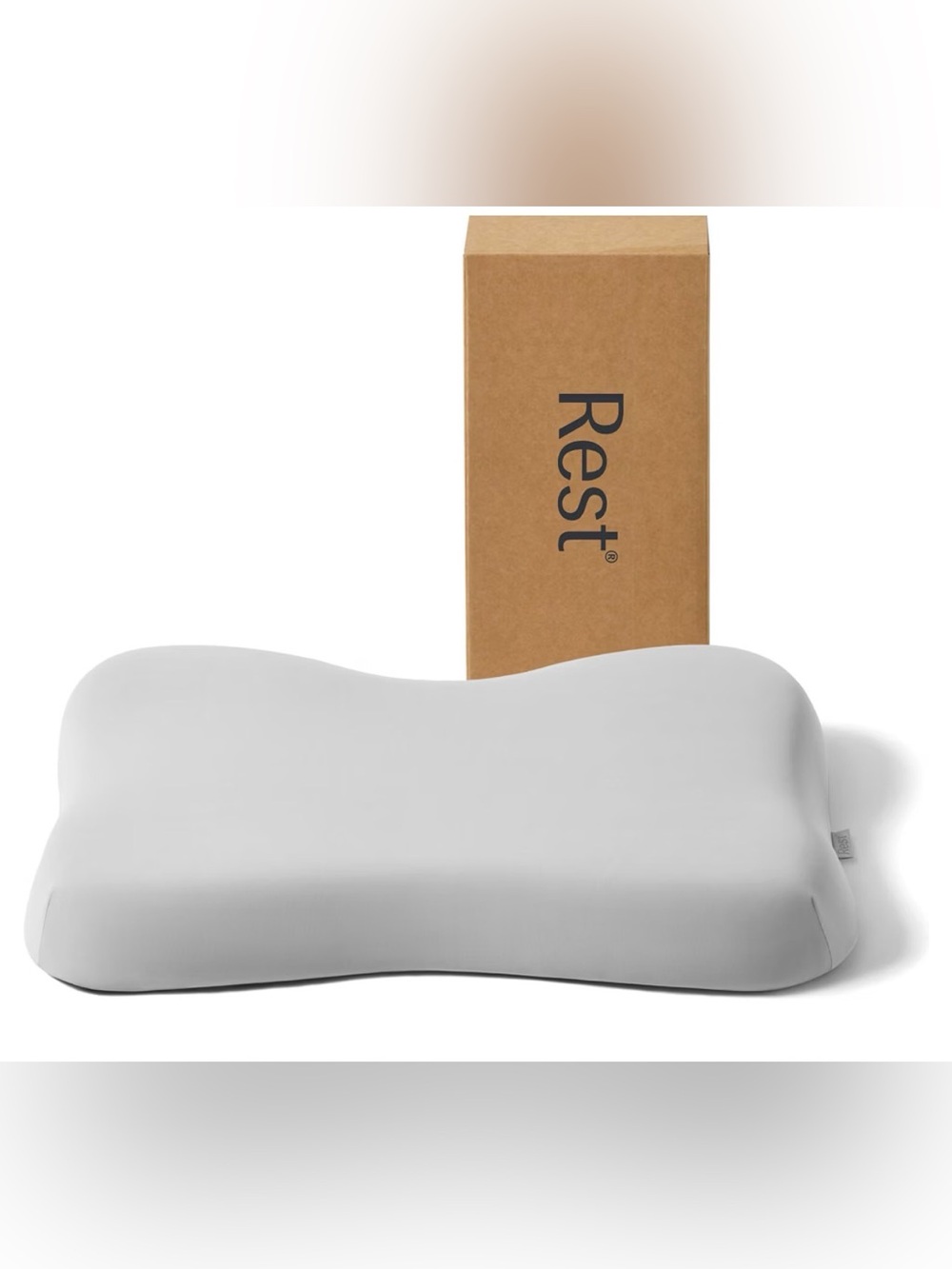 Rest Evercool gray Cooling Pillow Instant Cool-to-Touch Shell Fabric & Breathabl